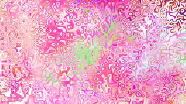 Yumuşak mor ve pembe tonlara sahip soyut organik hücresel doku, sıvı mozaik desen ve rüya gibi dijital yüzey