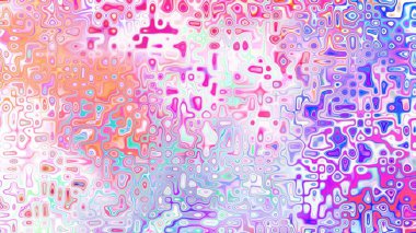 Yumuşak mor ve pembe tonlara sahip soyut organik hücresel doku, sıvı mozaik desen ve rüya gibi dijital yüzey