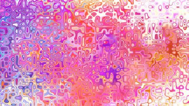 Yumuşak mor ve pembe tonlara sahip soyut organik hücresel doku, sıvı mozaik desen ve rüya gibi dijital yüzey