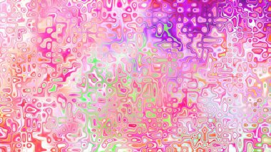 Yumuşak mor ve pembe tonlara sahip soyut organik hücresel doku, sıvı mozaik desen ve rüya gibi dijital yüzey