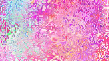 Yumuşak mor ve pembe tonlara sahip soyut organik hücresel doku, sıvı mozaik desen ve rüya gibi dijital yüzey