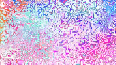 Yumuşak mor ve pembe tonlara sahip soyut organik hücresel doku, sıvı mozaik desen ve rüya gibi dijital yüzey