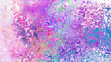 Yumuşak mor ve pembe tonlara sahip soyut organik hücresel doku, sıvı mozaik desen ve rüya gibi dijital yüzey