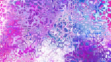 Yumuşak mor ve pembe tonlara sahip soyut organik hücresel doku, sıvı mozaik desen ve rüya gibi dijital yüzey