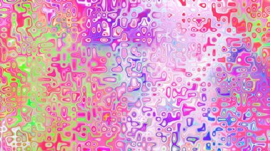 Yumuşak mor ve pembe tonlara sahip soyut organik hücresel doku, sıvı mozaik desen ve rüya gibi dijital yüzey