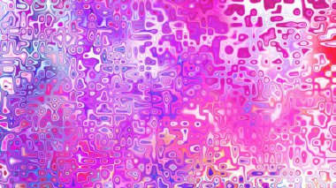 Yumuşak mor ve pembe tonlara sahip soyut organik hücresel doku, sıvı mozaik desen ve rüya gibi dijital yüzey