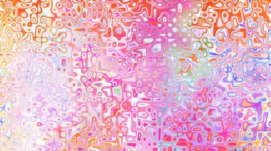 Yumuşak mor ve pembe tonlara sahip soyut organik hücresel doku, sıvı mozaik desen ve rüya gibi dijital yüzey