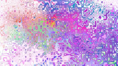 Yumuşak mor ve pembe tonlara sahip soyut organik hücresel doku, sıvı mozaik desen ve rüya gibi dijital yüzey