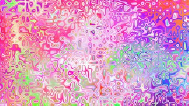 Yumuşak mor ve pembe tonlara sahip soyut organik hücresel doku, sıvı mozaik desen ve rüya gibi dijital yüzey