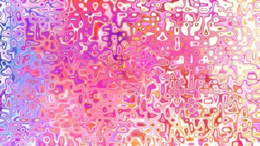 Yumuşak mor ve pembe tonlara sahip soyut organik hücresel doku, sıvı mozaik desen ve rüya gibi dijital yüzey