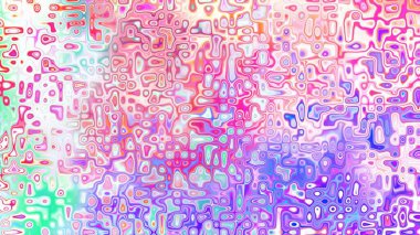 Yumuşak mor ve pembe tonlara sahip soyut organik hücresel doku, sıvı mozaik desen ve rüya gibi dijital yüzey