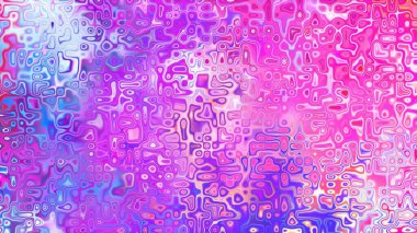 Yumuşak mor ve pembe tonlara sahip soyut organik hücresel doku, sıvı mozaik desen ve rüya gibi dijital yüzey
