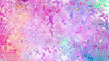 Yumuşak mor ve pembe tonlara sahip soyut organik hücresel doku, sıvı mozaik desen ve rüya gibi dijital yüzey