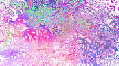 Yumuşak mor ve pembe tonlara sahip soyut organik hücresel doku, sıvı mozaik desen ve rüya gibi dijital yüzey