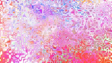Yumuşak mor ve pembe tonlara sahip soyut organik hücresel doku, sıvı mozaik desen ve rüya gibi dijital yüzey