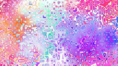 Yumuşak mor ve pembe tonlara sahip soyut organik hücresel doku, sıvı mozaik desen ve rüya gibi dijital yüzey