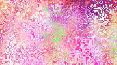 Yumuşak mor ve pembe tonlara sahip soyut organik hücresel doku, sıvı mozaik desen ve rüya gibi dijital yüzey