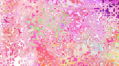 Yumuşak mor ve pembe tonlara sahip soyut organik hücresel doku, sıvı mozaik desen ve rüya gibi dijital yüzey