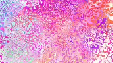 Yumuşak mor ve pembe tonlara sahip soyut organik hücresel doku, sıvı mozaik desen ve rüya gibi dijital yüzey