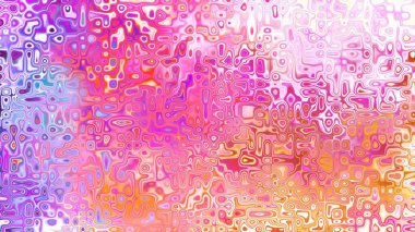 Yumuşak mor ve pembe tonlara sahip soyut organik hücresel doku, sıvı mozaik desen ve rüya gibi dijital yüzey