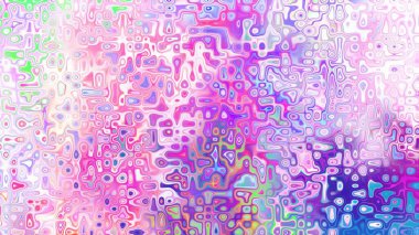 Yumuşak mor ve pembe tonlara sahip soyut organik hücresel doku, sıvı mozaik desen ve rüya gibi dijital yüzey