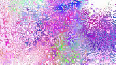 Yumuşak mor ve pembe tonlara sahip soyut organik hücresel doku, sıvı mozaik desen ve rüya gibi dijital yüzey