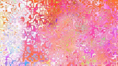 Yumuşak mor ve pembe tonlara sahip soyut organik hücresel doku, sıvı mozaik desen ve rüya gibi dijital yüzey