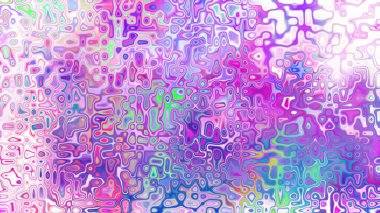 Yumuşak mor ve pembe tonlara sahip soyut organik hücresel doku, sıvı mozaik desen ve rüya gibi dijital yüzey