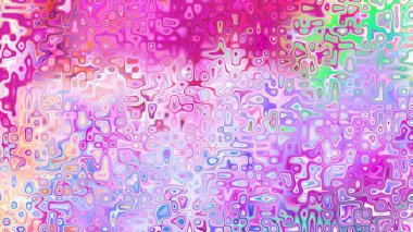 Yumuşak mor ve pembe tonlara sahip soyut organik hücresel doku, sıvı mozaik desen ve rüya gibi dijital yüzey