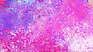 Yumuşak mor ve pembe tonlara sahip soyut organik hücresel doku, sıvı mozaik desen ve rüya gibi dijital yüzey