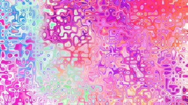 Yumuşak mor ve pembe tonlara sahip soyut organik hücresel doku, sıvı mozaik desen ve rüya gibi dijital yüzey