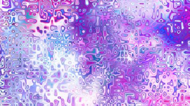 Yumuşak mor ve pembe tonlara sahip soyut organik hücresel doku, sıvı mozaik desen ve rüya gibi dijital yüzey