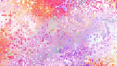 Yumuşak mor ve pembe tonlara sahip soyut organik hücresel doku, sıvı mozaik desen ve rüya gibi dijital yüzey