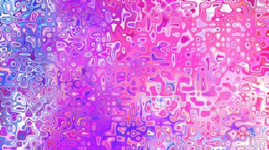 Yumuşak mor ve pembe tonlara sahip soyut organik hücresel doku, sıvı mozaik desen ve rüya gibi dijital yüzey