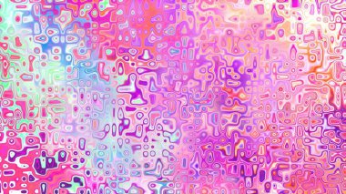 Yumuşak mor ve pembe tonlara sahip soyut organik hücresel doku, sıvı mozaik desen ve rüya gibi dijital yüzey