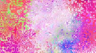 Yumuşak mor ve pembe tonlara sahip soyut organik hücresel doku, sıvı mozaik desen ve rüya gibi dijital yüzey