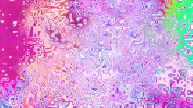 Yumuşak mor ve pembe tonlara sahip soyut organik hücresel doku, sıvı mozaik desen ve rüya gibi dijital yüzey