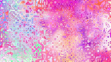 Yumuşak mor ve pembe tonlara sahip soyut organik hücresel doku, sıvı mozaik desen ve rüya gibi dijital yüzey