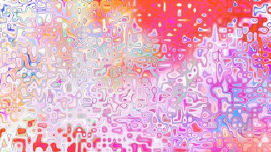 Yumuşak mor ve pembe tonlara sahip soyut organik hücresel doku, sıvı mozaik desen ve rüya gibi dijital yüzey