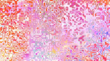 Yumuşak mor ve pembe tonlara sahip soyut organik hücresel doku, sıvı mozaik desen ve rüya gibi dijital yüzey