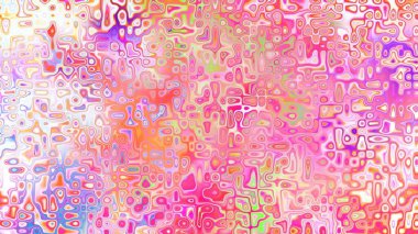 Yumuşak mor ve pembe tonlara sahip soyut organik hücresel doku, sıvı mozaik desen ve rüya gibi dijital yüzey