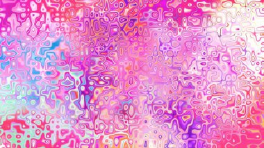 Yumuşak mor ve pembe tonlara sahip soyut organik hücresel doku, sıvı mozaik desen ve rüya gibi dijital yüzey