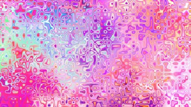 Yumuşak mor ve pembe tonlara sahip soyut organik hücresel doku, sıvı mozaik desen ve rüya gibi dijital yüzey