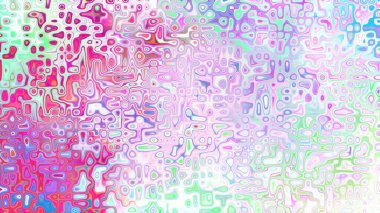 Yumuşak mor ve pembe tonlara sahip soyut organik hücresel doku, sıvı mozaik desen ve rüya gibi dijital yüzey