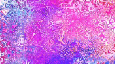 Yumuşak mor ve pembe tonlara sahip soyut organik hücresel doku, sıvı mozaik desen ve rüya gibi dijital yüzey