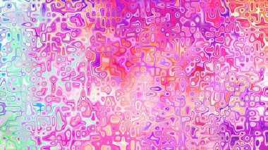 Yumuşak mor ve pembe tonlara sahip soyut organik hücresel doku, sıvı mozaik desen ve rüya gibi dijital yüzey