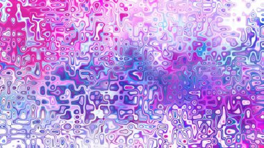 Yumuşak mor ve pembe tonlara sahip soyut organik hücresel doku, sıvı mozaik desen ve rüya gibi dijital yüzey