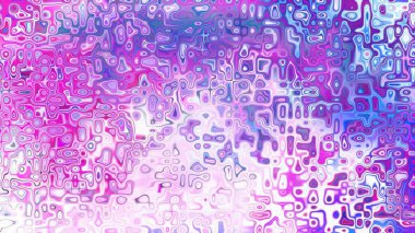 Yumuşak mor ve pembe tonlara sahip soyut organik hücresel doku, sıvı mozaik desen ve rüya gibi dijital yüzey