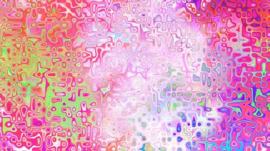 Yumuşak mor ve pembe tonlara sahip soyut organik hücresel doku, sıvı mozaik desen ve rüya gibi dijital yüzey