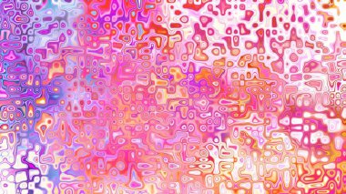 Yumuşak mor ve pembe tonlara sahip soyut organik hücresel doku, sıvı mozaik desen ve rüya gibi dijital yüzey